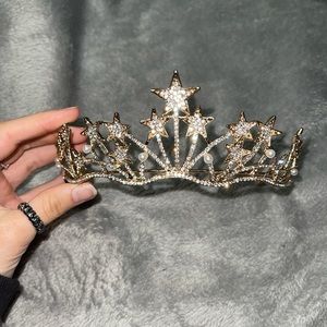 pearl and diamond tiara